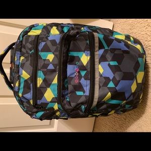 J-world New York laptop rolling backpack